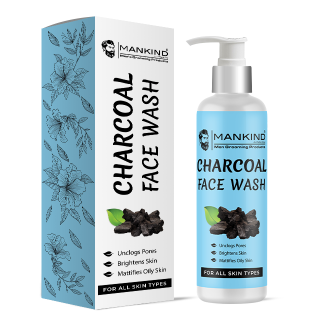 Charcoal Face Wash Unclogs Pores Brightens the Skin and