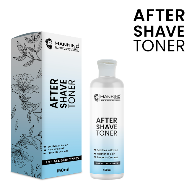 After Shave Toner- Hydrates Skin, Shrink Pores, Soothes Irritation & Prevent Dryness