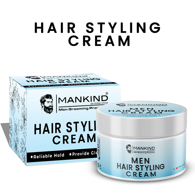 Men Hair Styling Cream – Provides Glossy Shine & Long-Lasting Hold