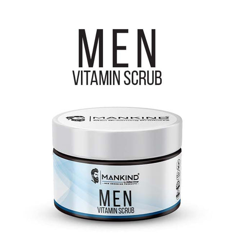 Men Vitamin Scrub — Exfoliates & Preps Shave