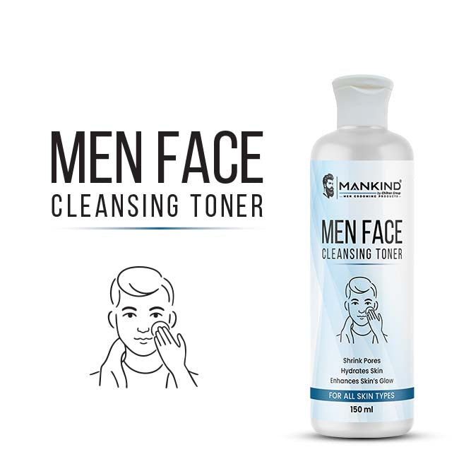 Men Face Cleansing Toner — 150ml