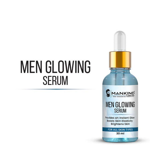Men Glowing Serum — Brightens, Firms & Hydrates