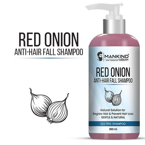 Red Onion Anti-Hair Fall Shampoo — Strengthens Roots