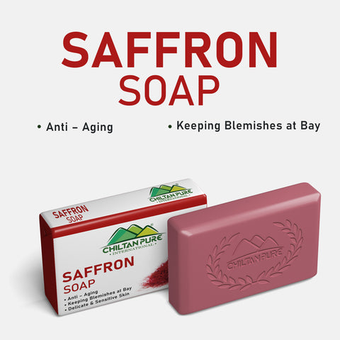 Saffron Soap - Anti-aging & Keeping Blemishes at Bay