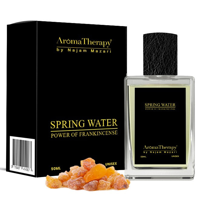 Spring Water Natural Perfume -  Infused with frankincense for a refreshing scent that soothes the senses.