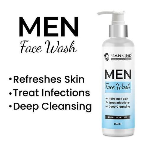 Men Face Wash – Anti – Impurities, Refreshes Skin, Remove Blackheads & Unclog Pores