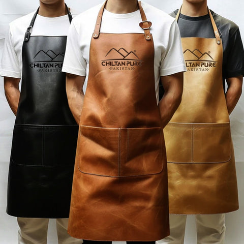 Leather Cooking Appron / 100% Pure COW 🐄 Leather