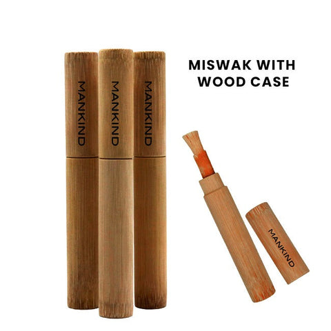 Miswak With Wood Case / مسواک لکڑی کے کیس کے ساتھ / Approx 8Inch