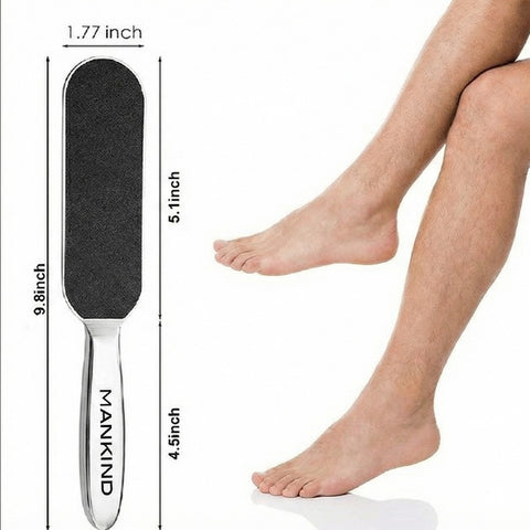 Foot Scrubber / Stainless Steel / For Dead Skin Removal / Heavy Duty Pedicure Tool for Smooth & Soft Heels