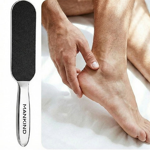 Foot Scrubber / Stainless Steel / For Dead Skin Removal / Heavy Duty Pedicure Tool for Smooth & Soft Heels