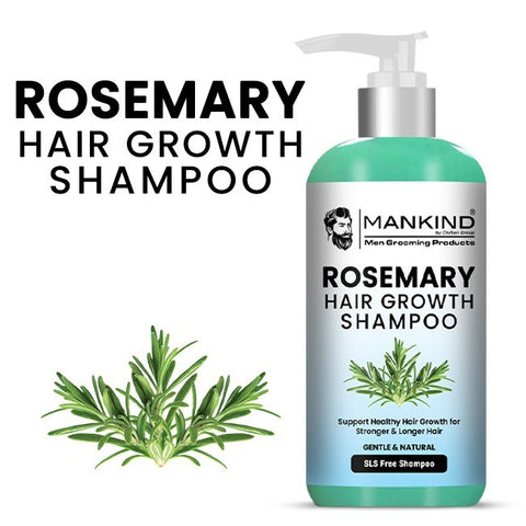 Rosemary Hair Growth Shampoo - Nourishes & Strengthens Hair, Stops Hair Fall & Support Healthy Hair Growth