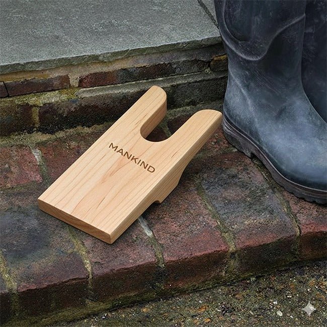 Boot Jack / Wood Boot Remover / Extra Wide Boot Puller for Taking off Boots / Shoes Remover - ChiltanPure