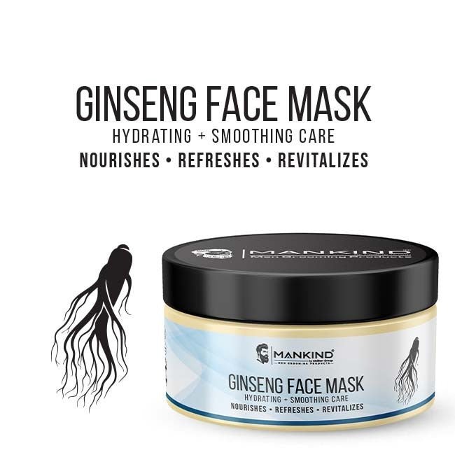 Ginseng Clay – For Men – Extremely beneficial for skin, Derived from natural sources, Perfect Blend for aging skin, Detoxifies the harmful bacteria (100% result) 200gm - ChiltanPure