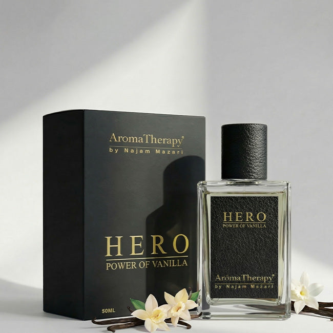 Hero Natural Perfume - Infused with Vanilla for a Graceful Fragrance and Powerful Presence!