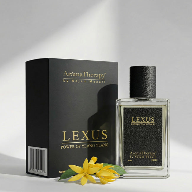 Lexus Natural Perfume - Infused with ylang-ylang for an exotic fragrance in every spray
