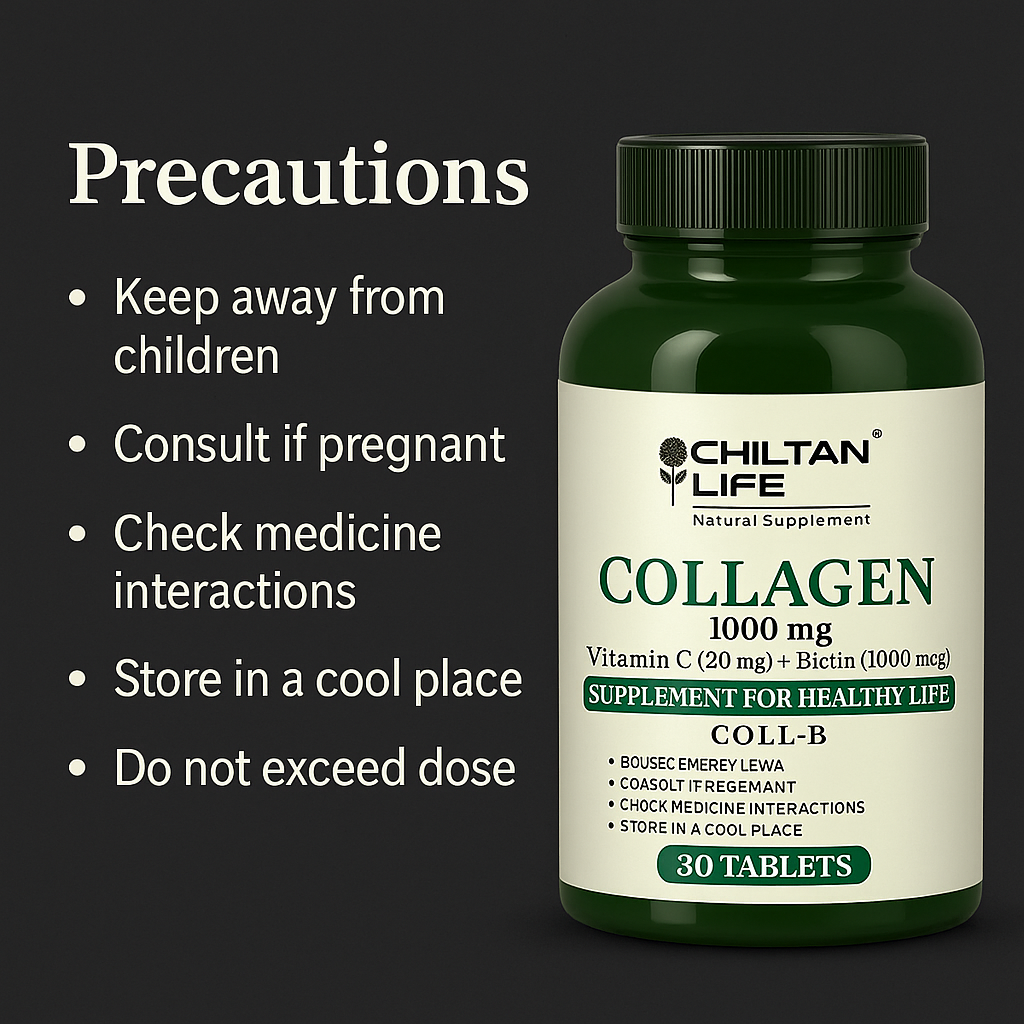Mankind Collagen precautions