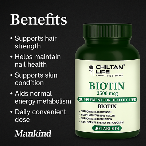 Mankind Biotin key benefits