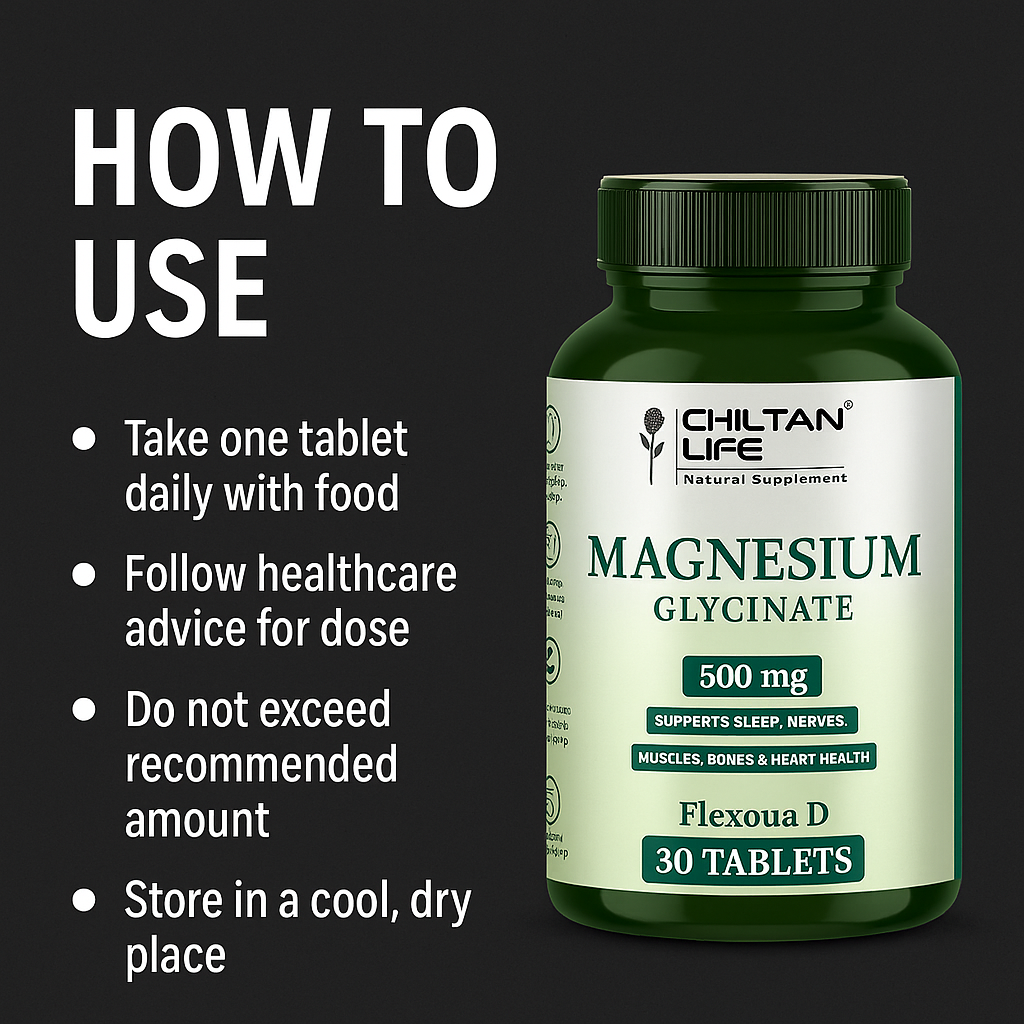 Mankind Magnesium Glycinate how to use