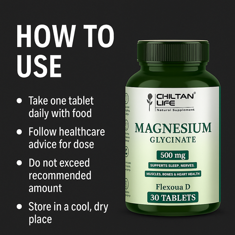 Mankind Magnesium Glycinate how to use