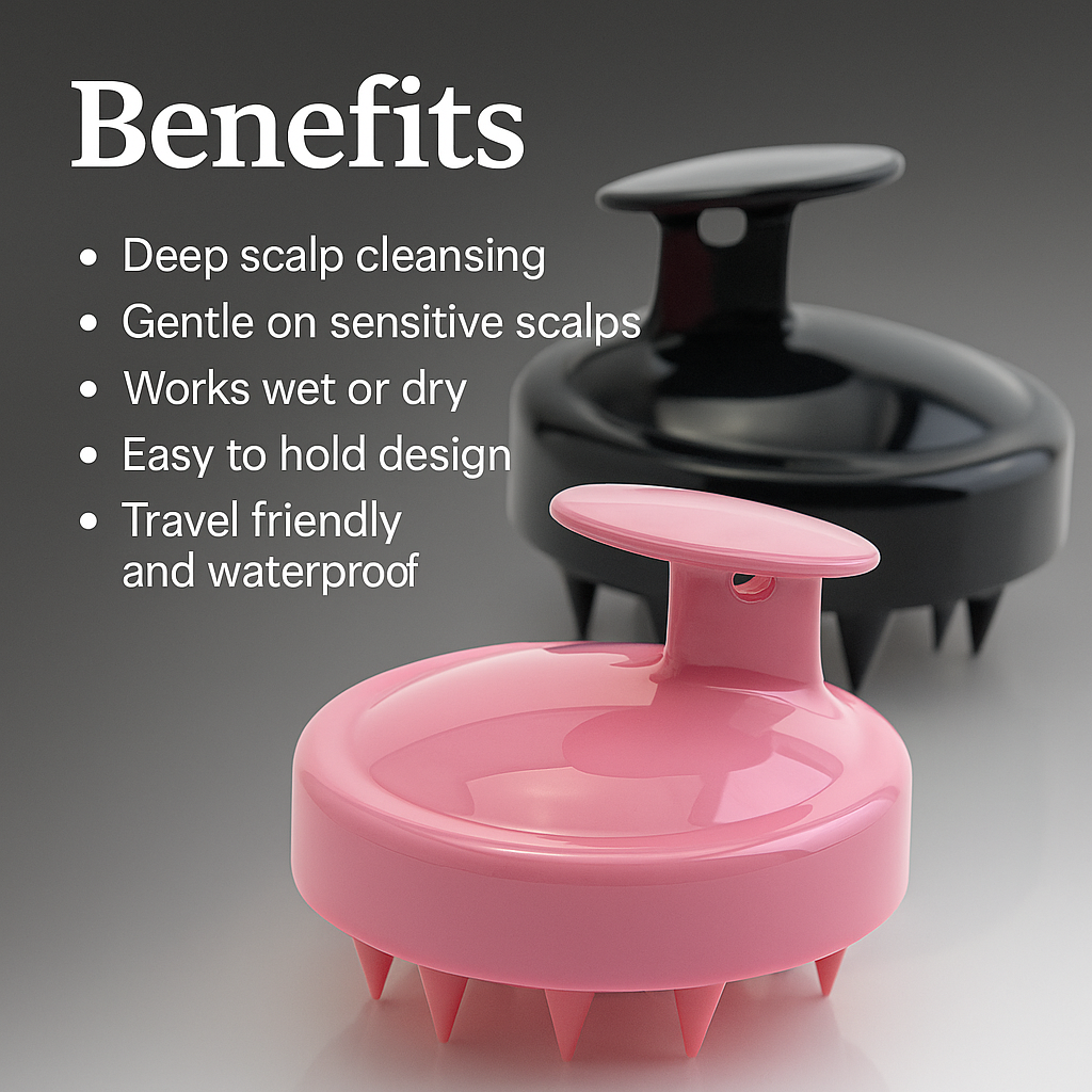 Mankind scalp brush benefits