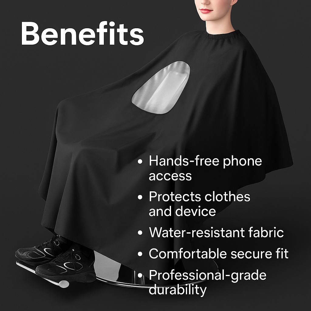 Mankind apron benefits list with transparent window