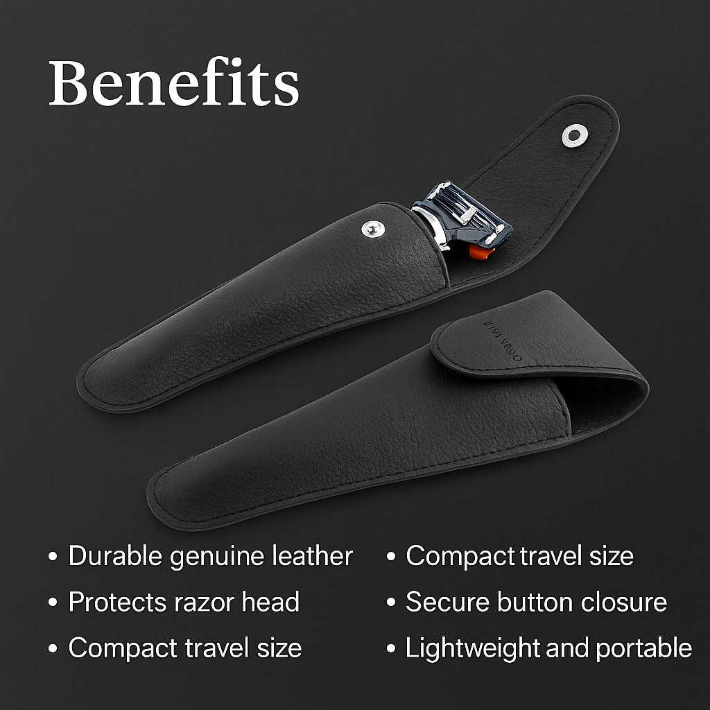 Mankind travel razor case benefits