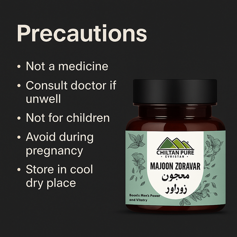 Mankind Majoon Zoravar precautions