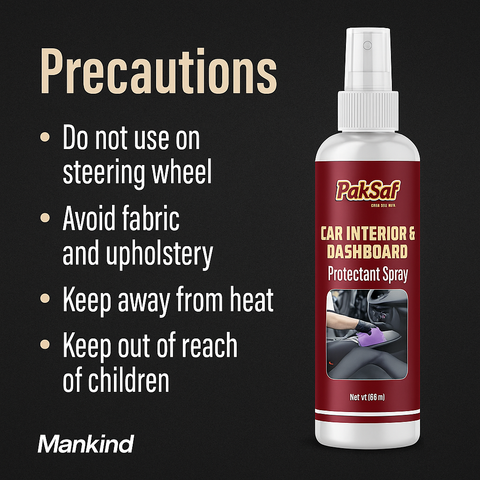 Mankind car protectant safety precautions