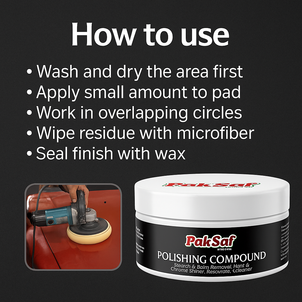 Mankind polishing compound how to use