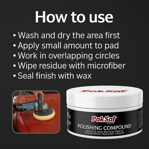 Mankind polishing compound how to use