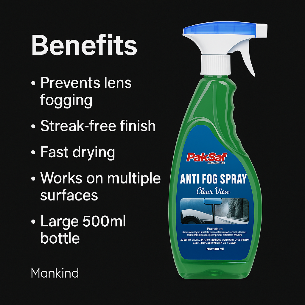 Mankind anti fog spray key benefits