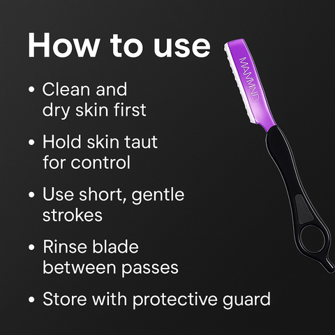 Mankind razor how to use steps