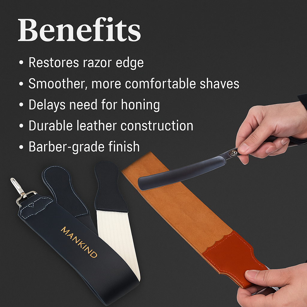 Mankind leather razor strop key benefits