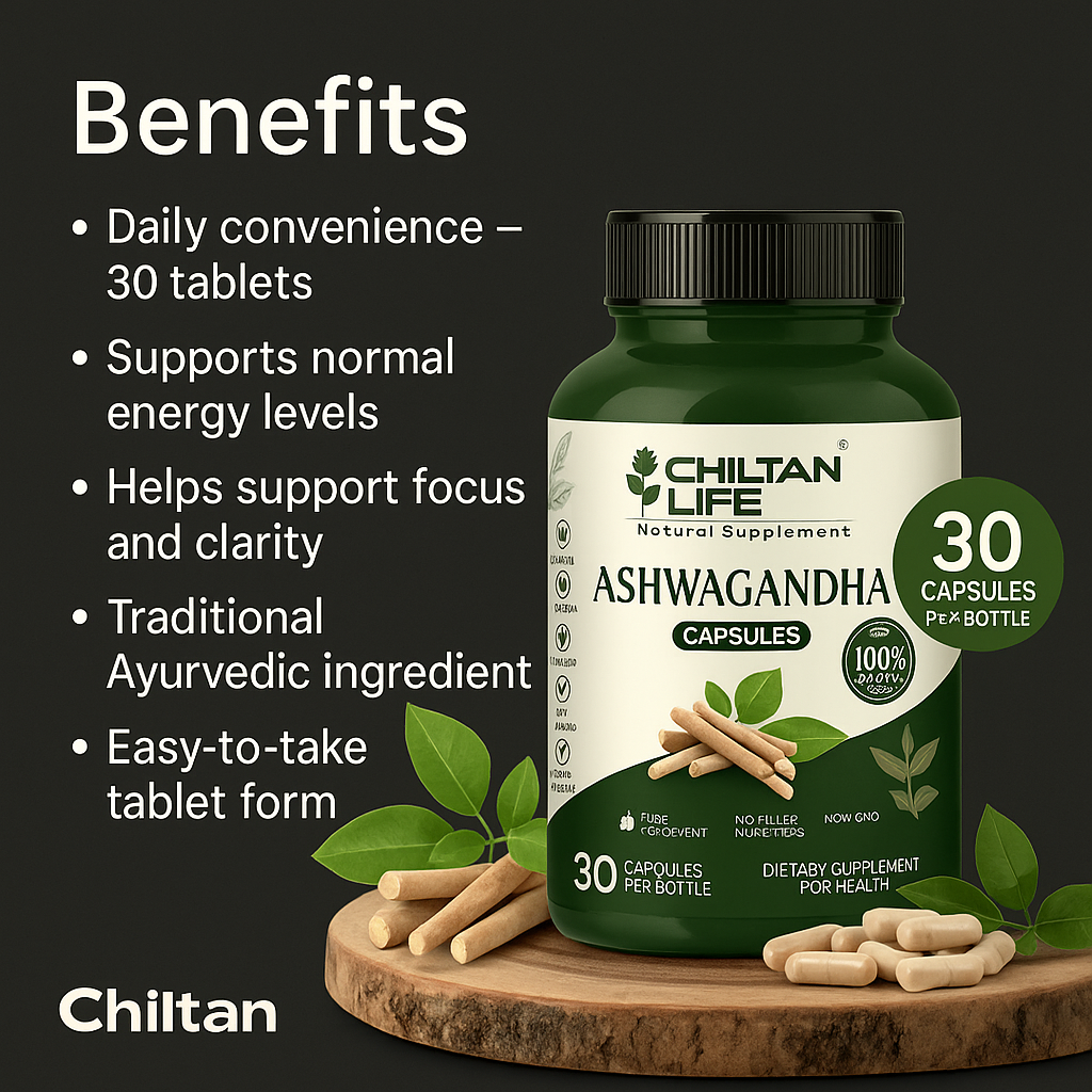 Mankind Ashwagandha tablets key benefits