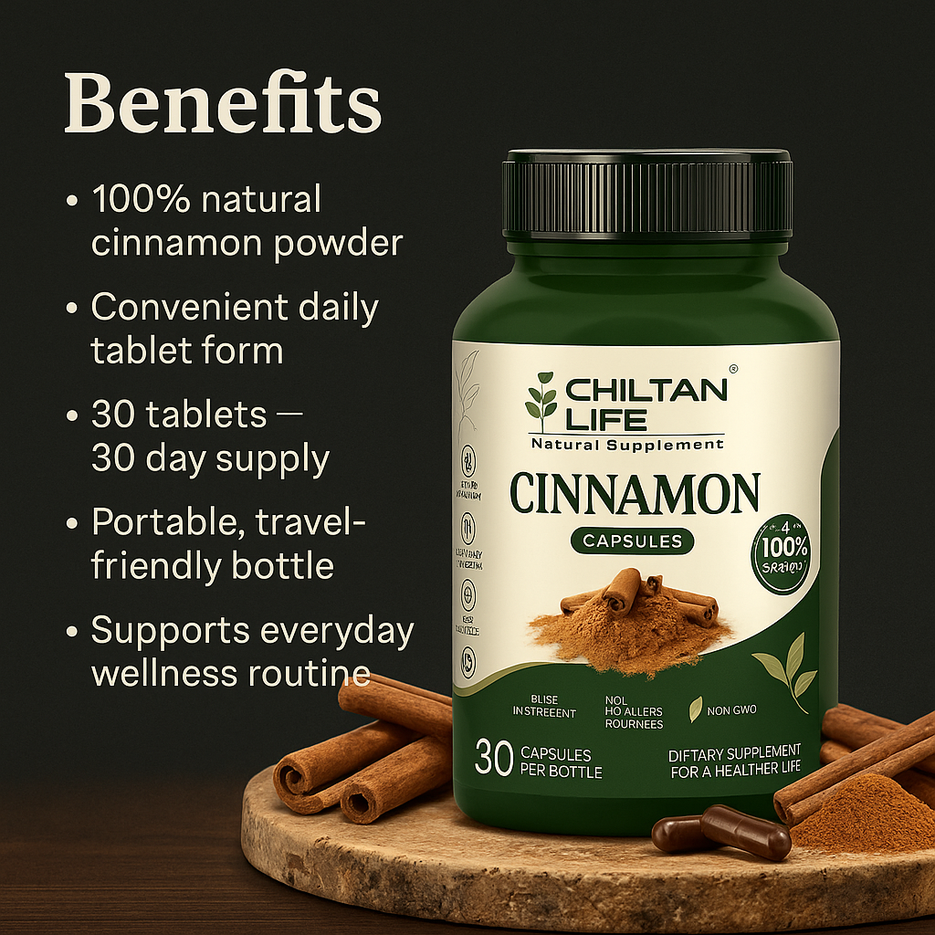 Mankind cinnamon capsules key benefits