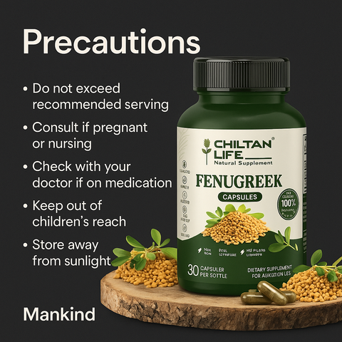Mankind fenugreek capsule precautions