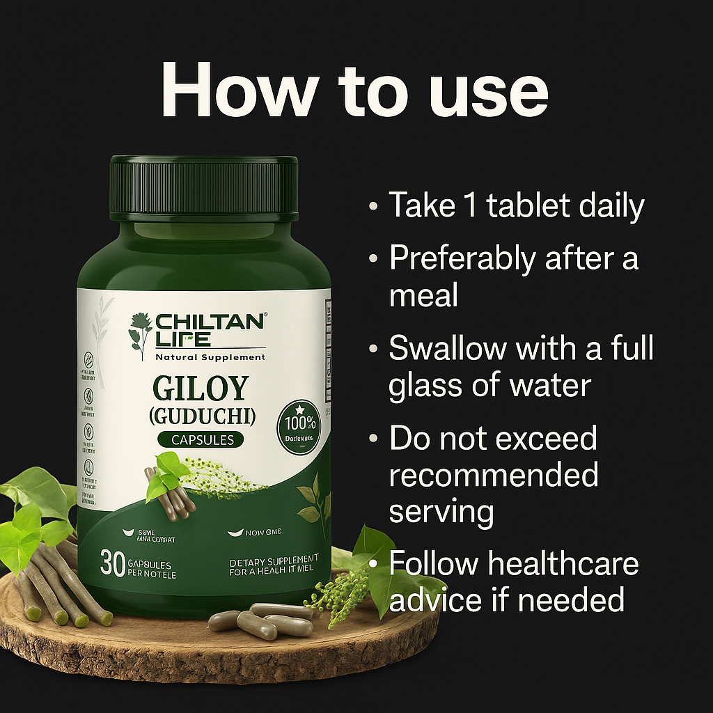 Mankind Giloy Capsules how to use