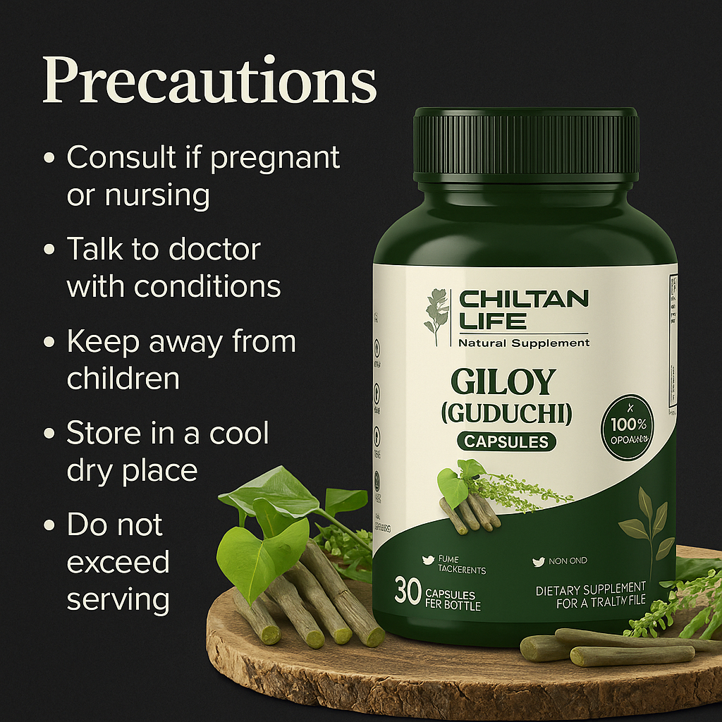 Mankind Giloy Capsules precautions