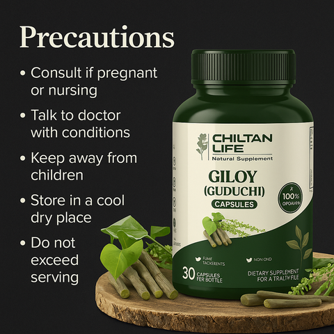 Mankind Giloy Capsules precautions