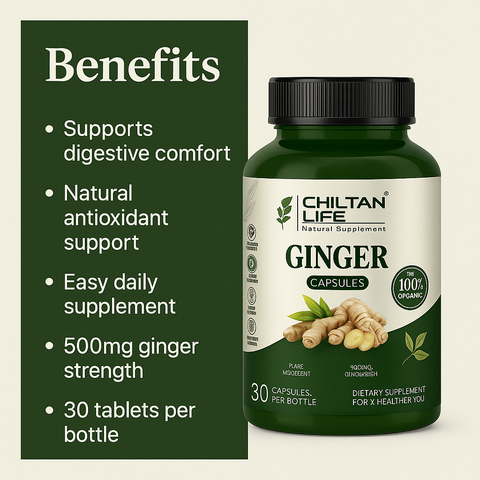 Mankind Ginger Capsules key benefits