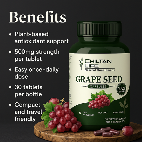 Mankind grape seed benefits overview