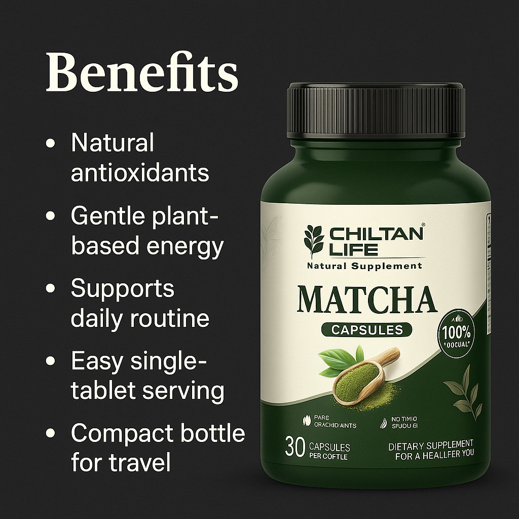 Mankind matcha capsules benefits
