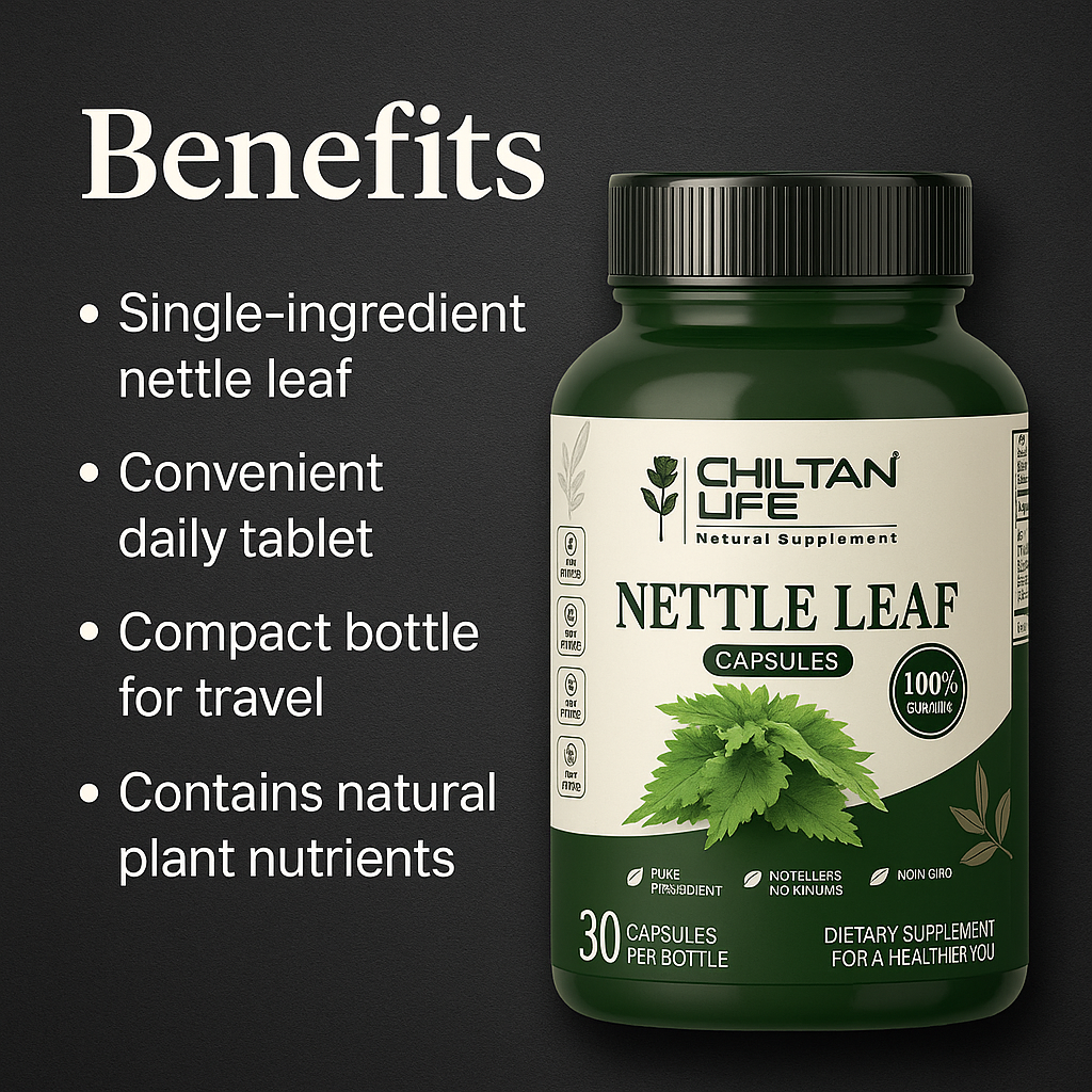 Mankind nettle leaf capsules key benefits