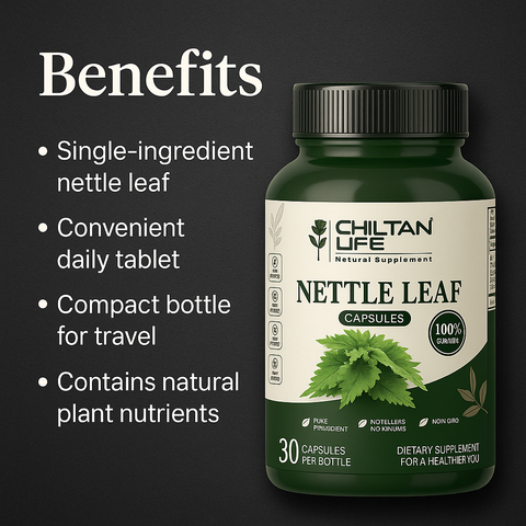 Mankind nettle leaf capsules key benefits