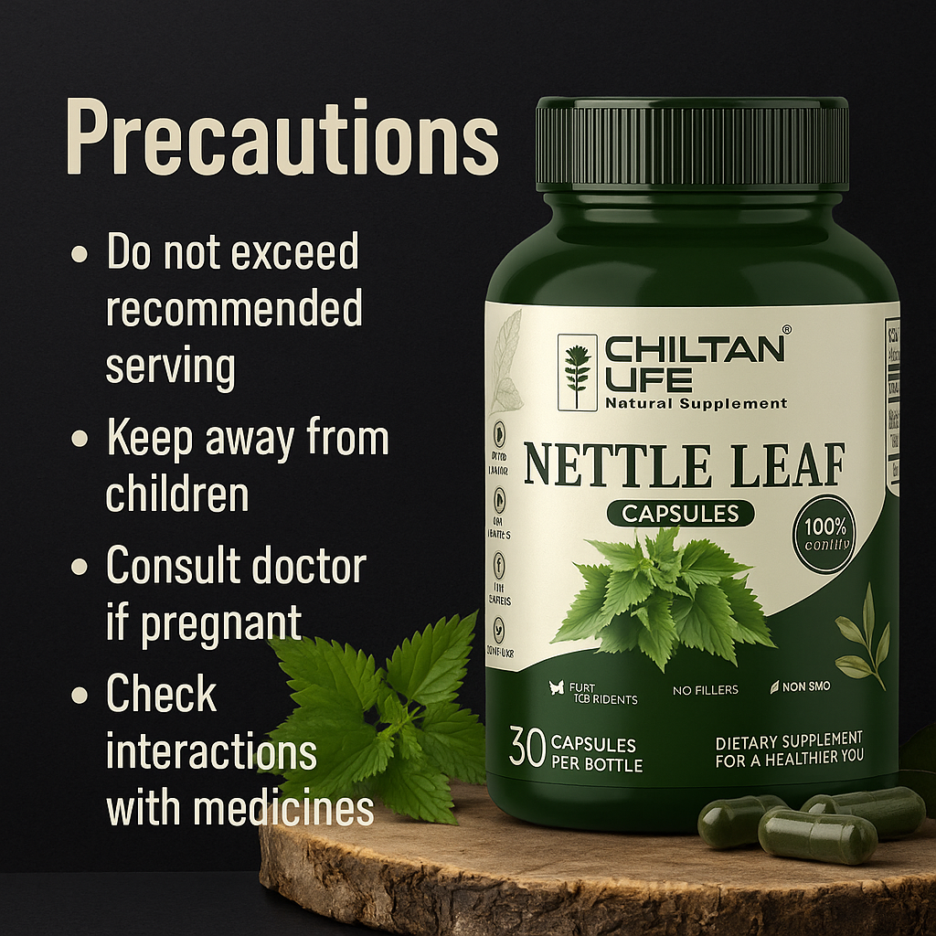 Mankind nettle leaf capsules precautions