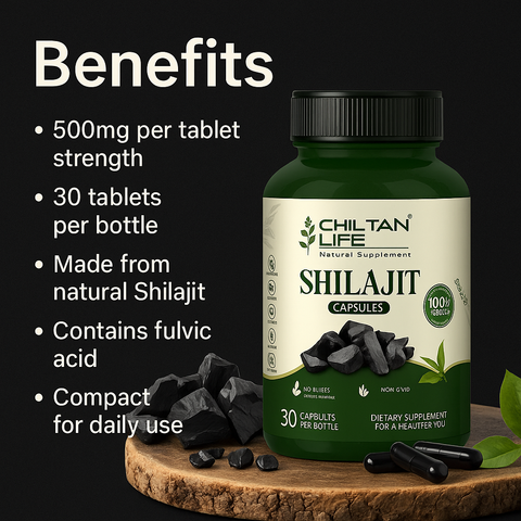 Mankind Shilajit tablets benefits
