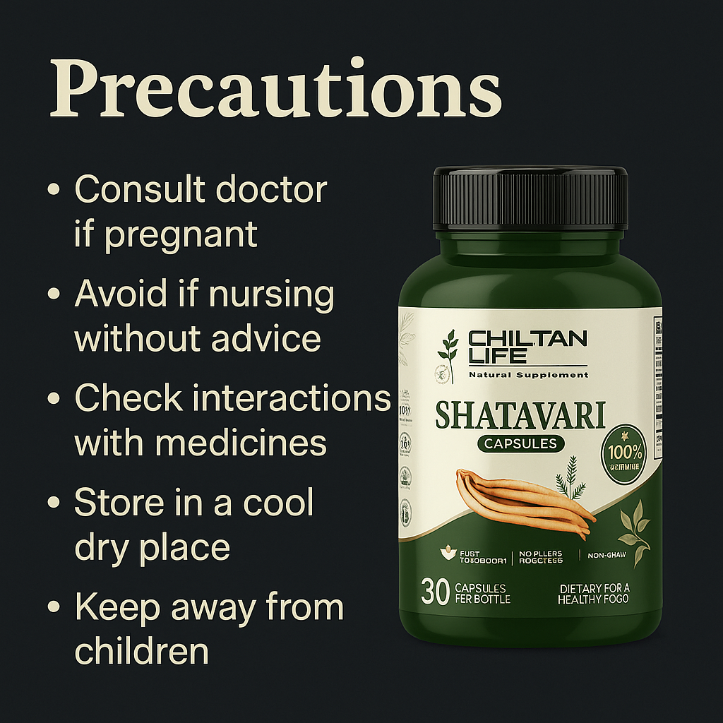 Mankind Shatavari safety precautions