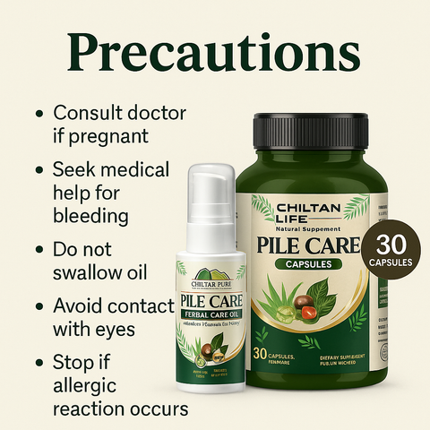 Mankind Complete Bawaseer Care Kit precautions