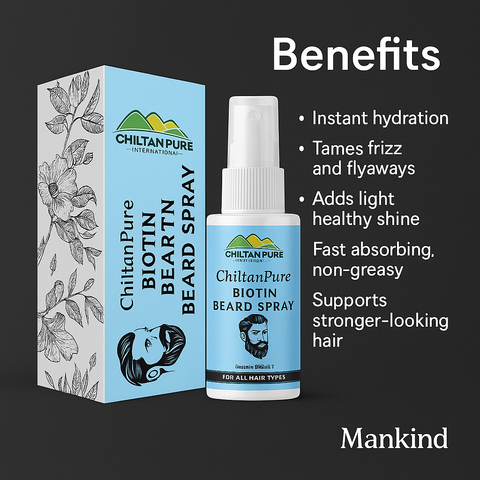 Mankind Biotin Beard Spray key benefits
