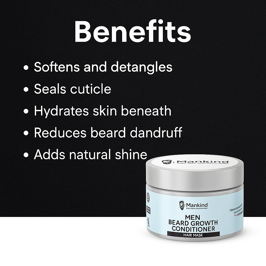 Mankind beard conditioner key benefits